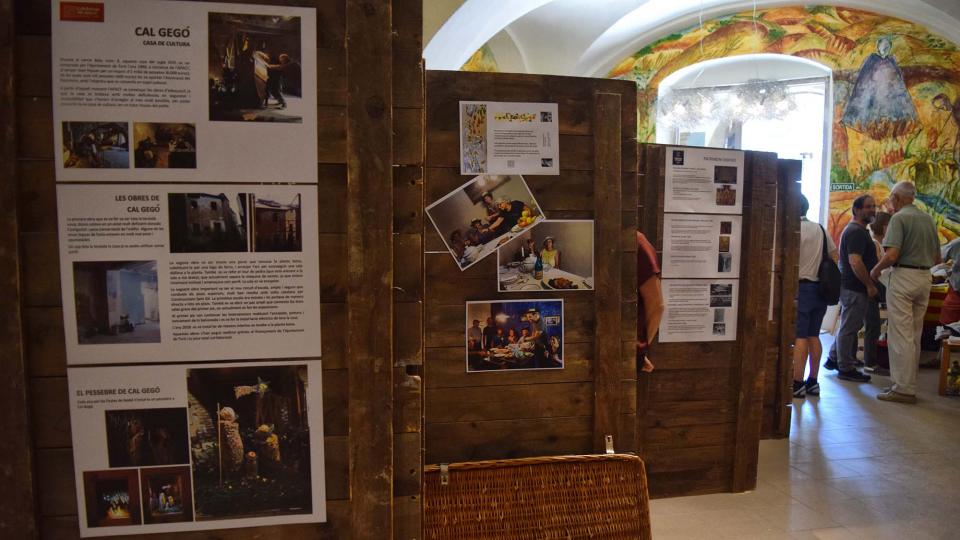 31 de Agost de 2019 Exposició 40 anys de Patrimoni  Torà -  Ramon Sunyer